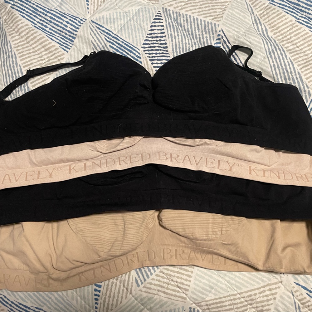 Kindred Bravely Sublime Hands Free Pumping & Nursing Bra Size Medium Busty